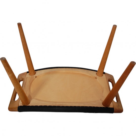 Hans Wegner Papabear stool in oak