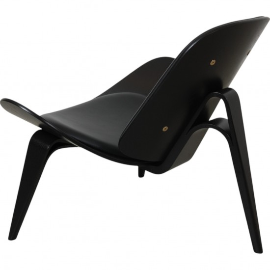 Hans Wegner sort CH-07 Shell stol