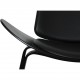 Hans Wegner sort CH-07 Shell stol