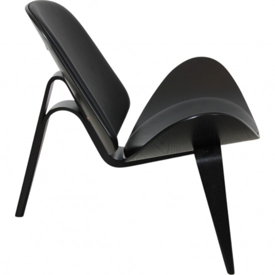 Hans Wegner sort CH-07 Shell stol