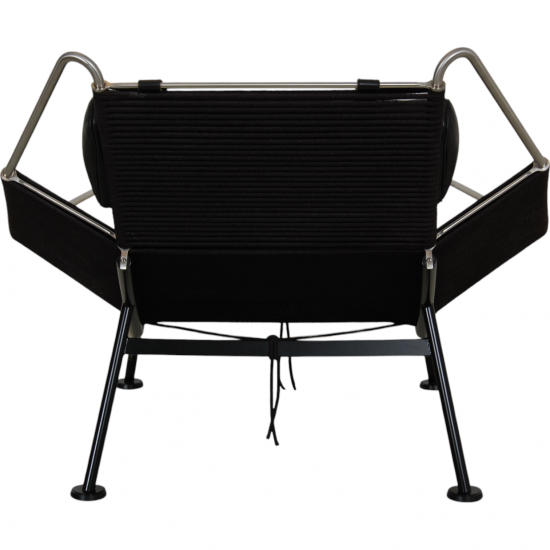 Hans Wegner black Flagline chair