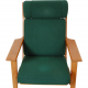 Hans Wegener GE-290a lounge chair of walnut