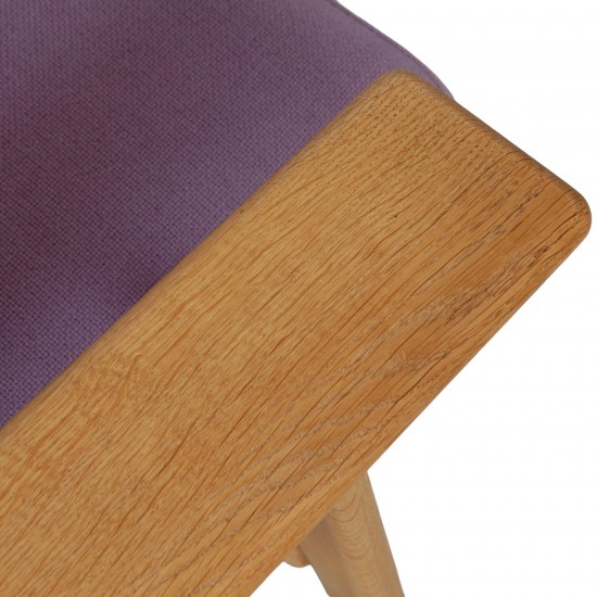 Hans Wegner GE-290 3.seater sofa in purple fabric