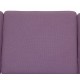 Hans Wegner GE-290 3.seater sofa in purple fabric