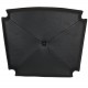 Cushion for Wegner CH24 Y-chair in black leather with a button