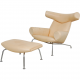 Hans Wegner Anniversary Ox chair with ottoman