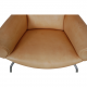 Hans Wegner Ox chair with stool in natural leather