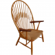 Hans Weagner JH-505 Peacock Chair