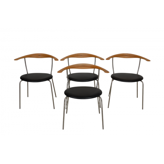 Sæt med 4 Hans Wegner PP-701 stole