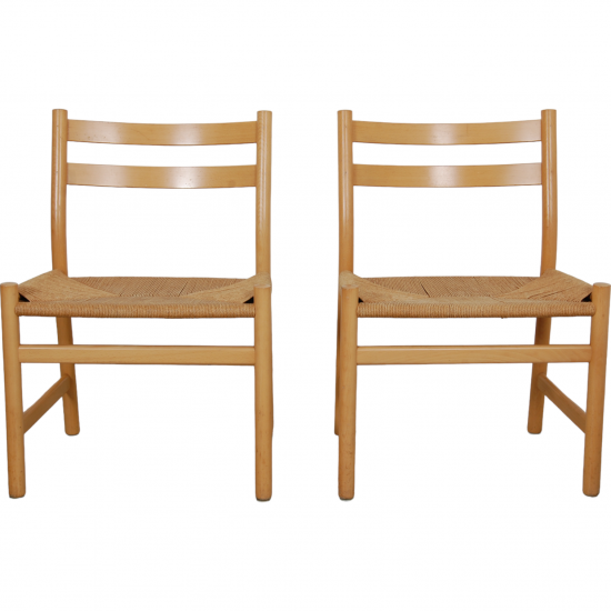 Set of two Hans Wegner CH47 chairs