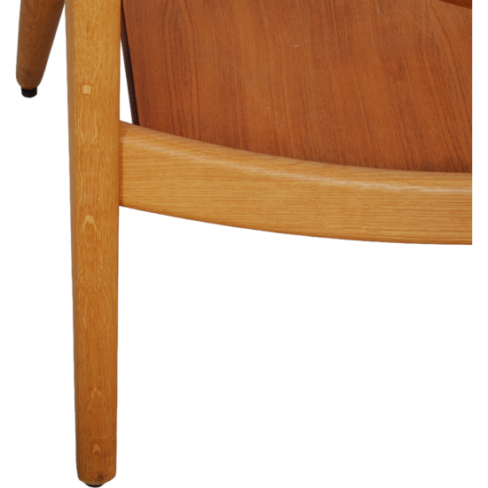 Hans Wegner CH28 loungechair in teak