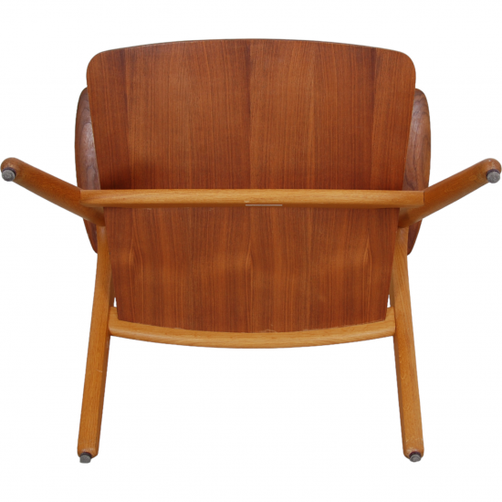 Hans Wegner CH28 loungestol i teak