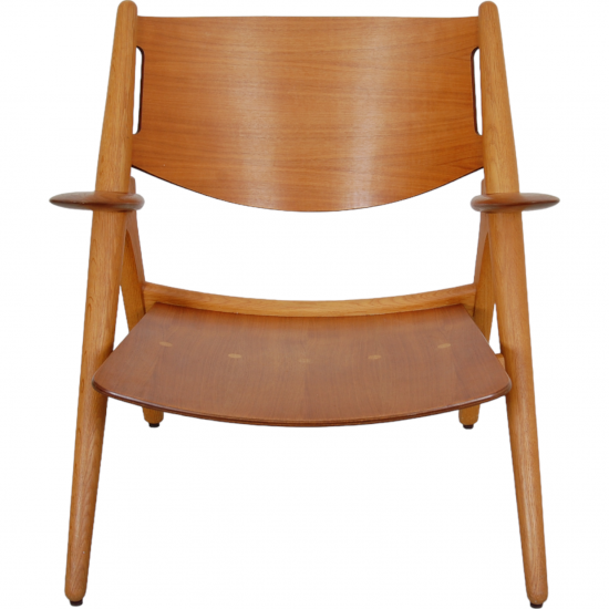 Hans Wegner CH28 loungestol i teak