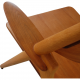 Hans Wegner CH28 loungestol i teak