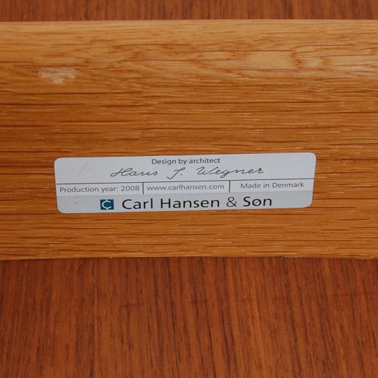 Hans Wegner CH28 loungestol i teak