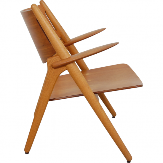 Hans Wegner CH28 loungestol i teak