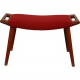 Hans Wegner Papa bear footstool of teak