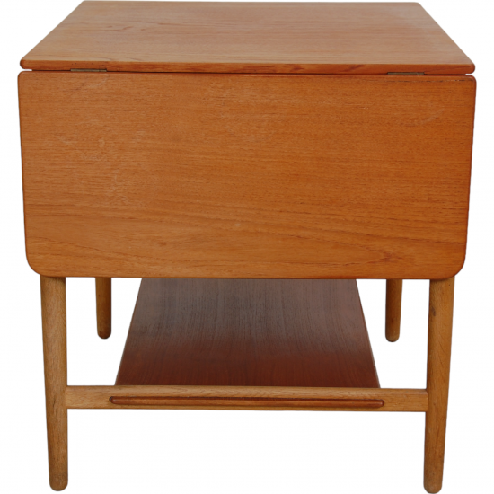 Hans Wegner Sewing table of teak and oak