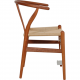 Hans Wegner CH-24 stol i mahogni