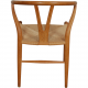 Sæt af 4 Hans Wegner CH24 stole i eg