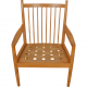 Hans Wegner 1788 stol i hvidt stof