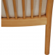 Hans Wegner 1788 chair in white fabric