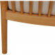 Hans Wegner 1788 chair in white fabric