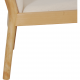 Hans Wegner 1788 chair in white fabric