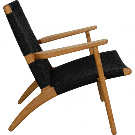 Hans Wegner CH-25 with black paper cord