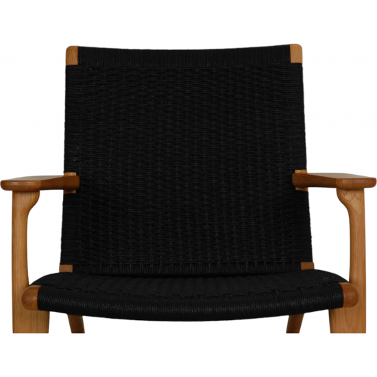 Hans Wegner CH-25 with black paper cord