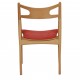 Hans Wegner Sawback dining chair in beech