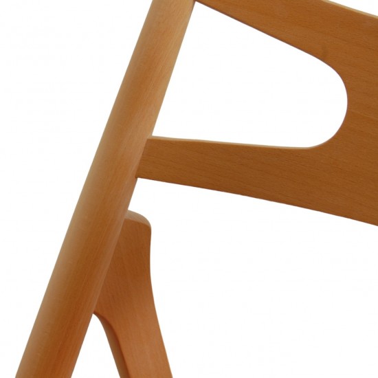 Hans Wegner Sawback dining chair in beech