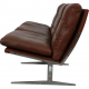 Fabricius and Kastholm 3 pers sofa with brown leather