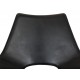 Fabricius and Kastholm Scimitar chair in black leather no. 23