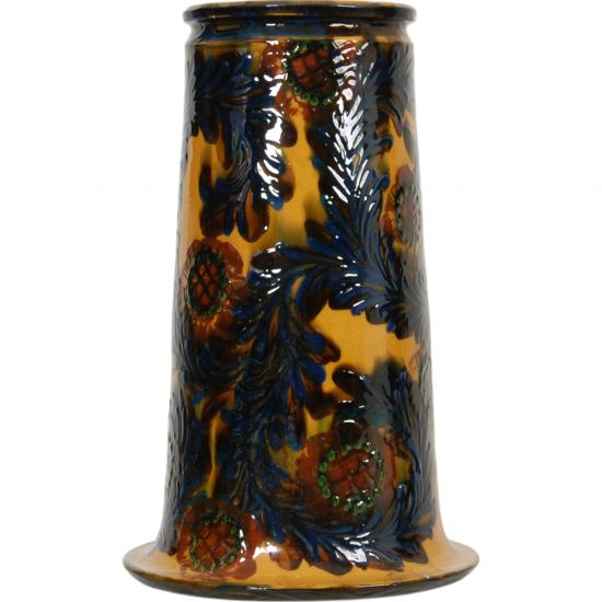 Kæhler gul vase H: 51 Cm