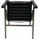 Le Corbusier LC-1 chair in black leather