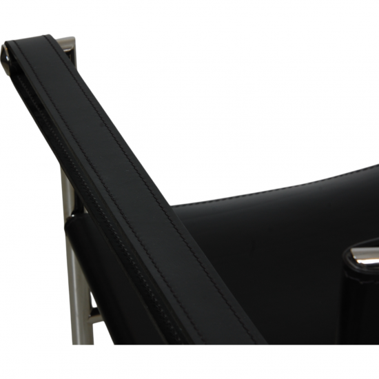 Le Corbusier LC-1 chair in black leather