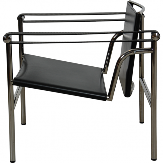 Le Corbusier LC-1 chair in black leather