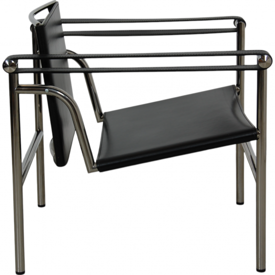 Le Corbusier LC-1 chair in black leather