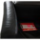 Le Corbusier LC 2/1 chair in black leather 