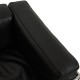 Le Corbusier LC-2 lounge chair in black Pelle leather