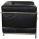 Le Corbuiser LC-2 lounge chair in black pelle leather