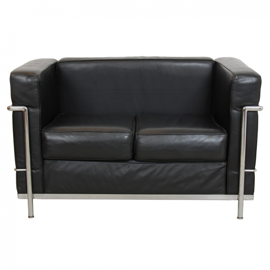 Pre-owned Le Corbusier LC-2 sofa in black leather | For Sale - CPH-Classic