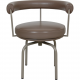 Le Corbusier LC-7 chair in grey leather