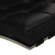 Mies Van Der Rohe Barcelona chair in black leather