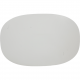 Piet Hein white Super elipse table 100x150 Cm