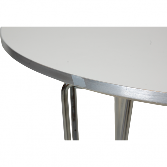 Piet Hein white Super elipse table 100x150 Cm