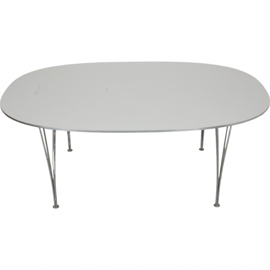 Piet Hein White super elipse table 120x180 Cm