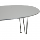 Piet Hein White super elipse table 120x180 Cm