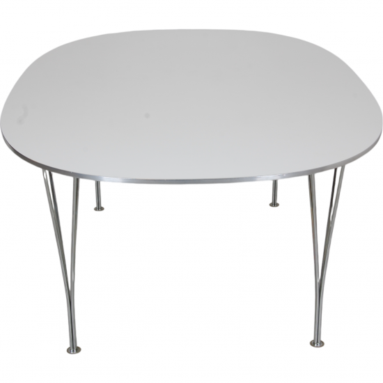 Piet Hein White super elipse table 120x180 Cm